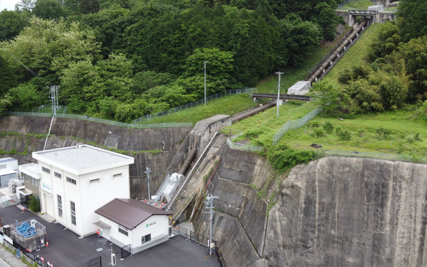 小渋えんまん発電所 建設工事 - 株式会社ヤマウラ